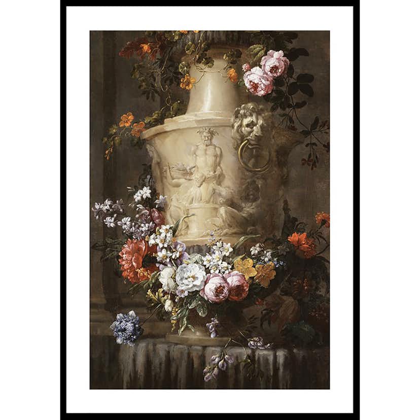 Poster Gallerix A Garland of Flowers By Jean-Baptiste Monnoyer