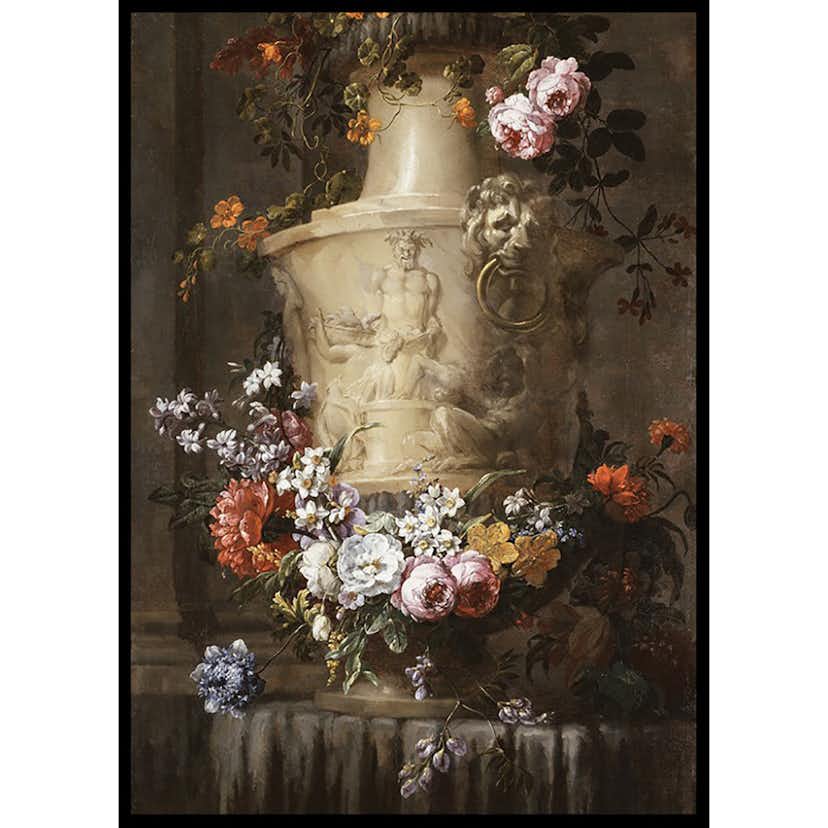 Poster Gallerix A Garland of Flowers By Jean-Baptiste Monnoyer
