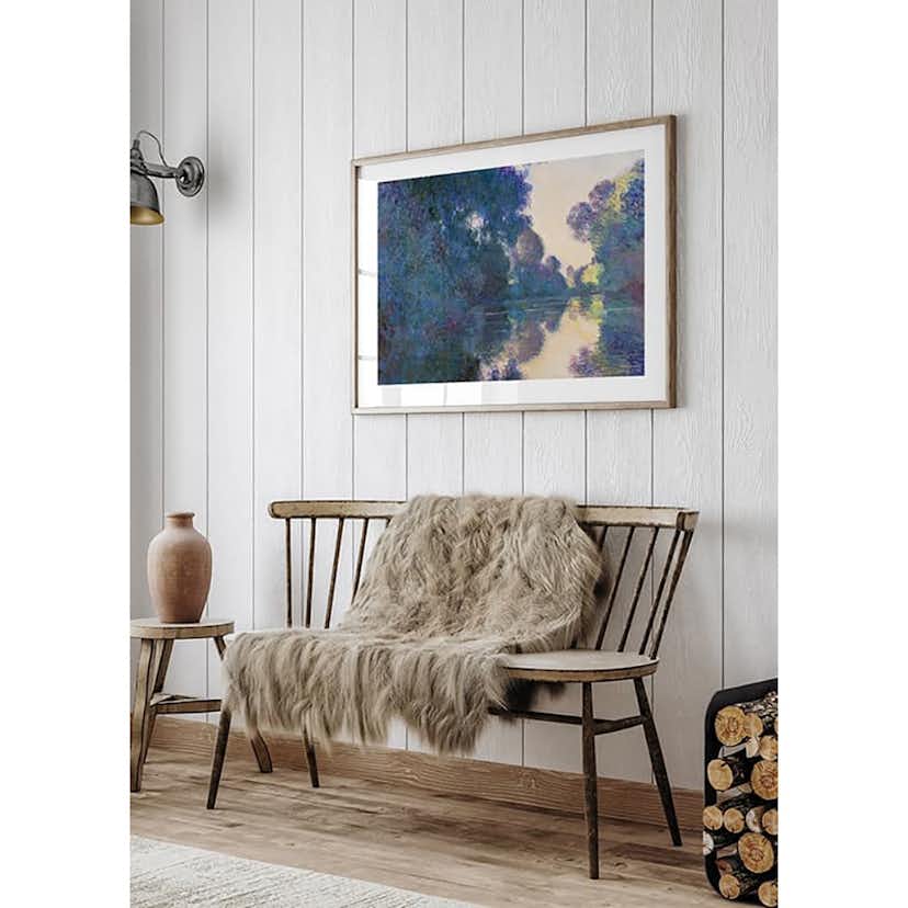 Poster Gallerix Morning on the Seine near Giverny By Claude Monet