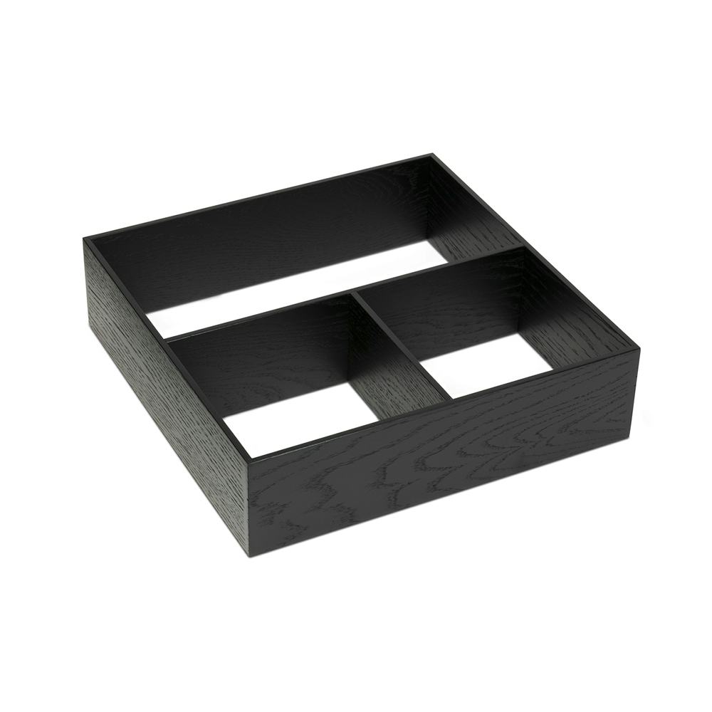 Trälåda Svedbergs 45 Svart Ek