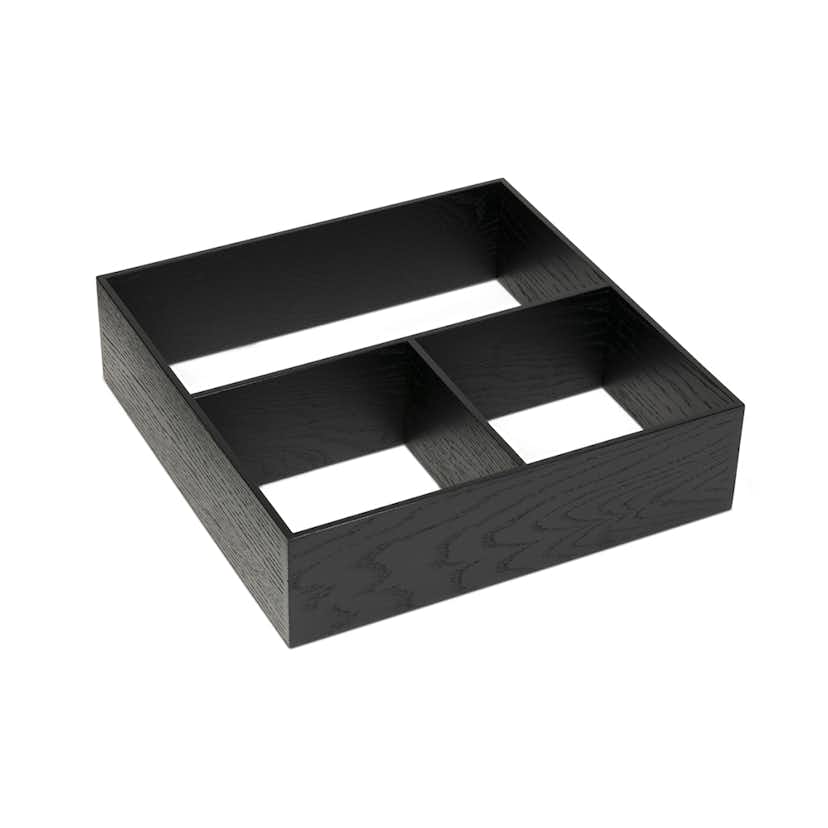 Trälåda Svedbergs 45 Svart Ek