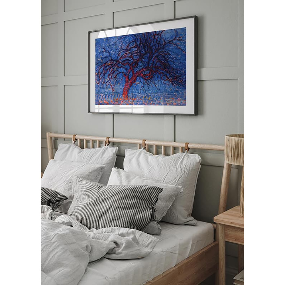 Poster Gallerix The Red Tree By Piet Mondrian