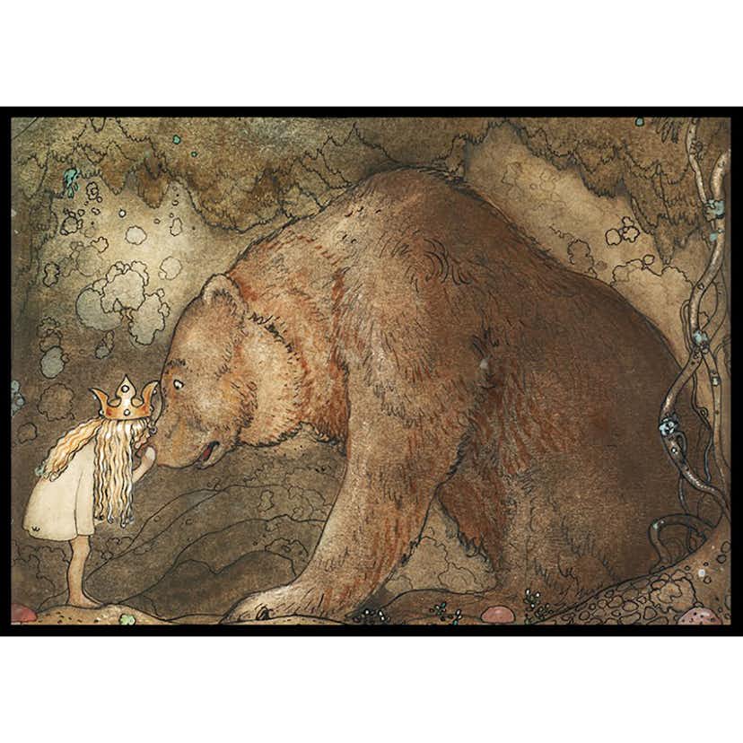 Poster Gallerix Stackars Lilla Basse By John Bauer