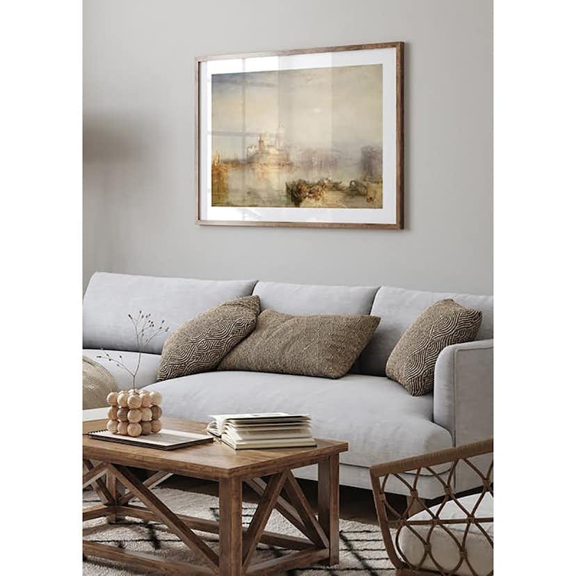 Poster Gallerix Dogana and Santa Maria By William Turner