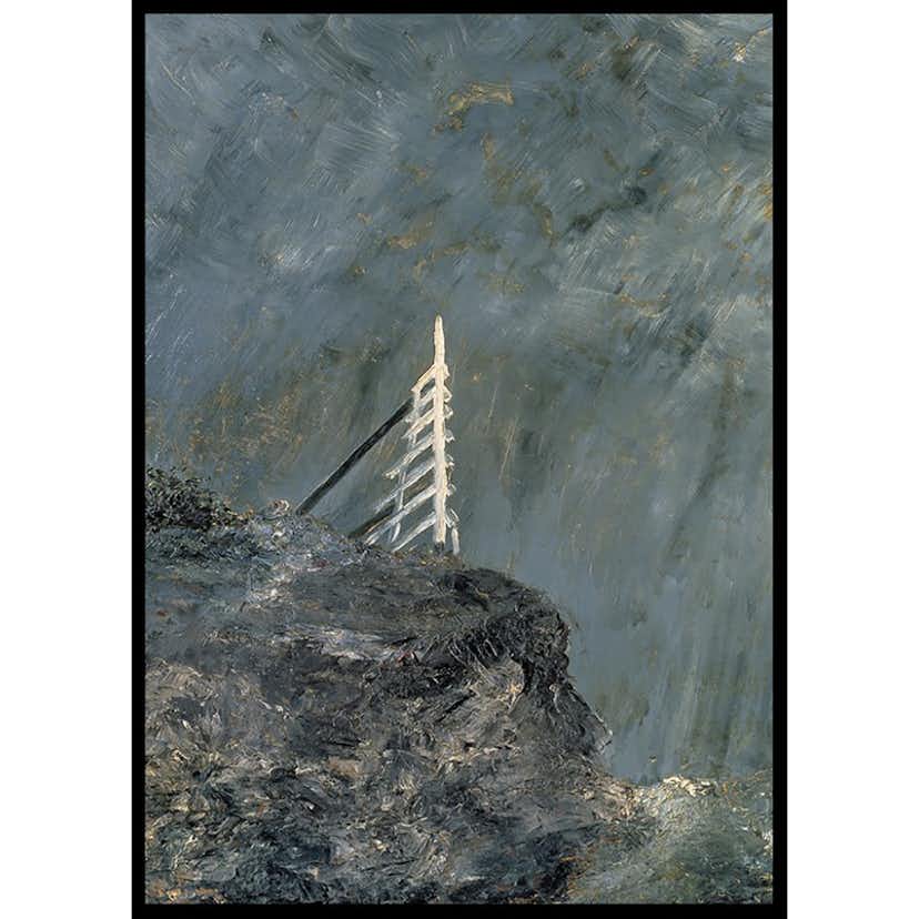 Poster Gallerix Vita Märrn II By August Strindberg