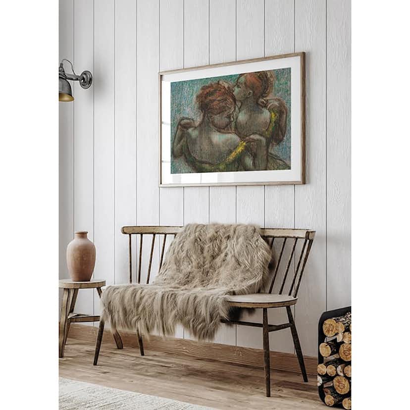 Poster Gallerix Two Dancers Half-length By Edgar Degas