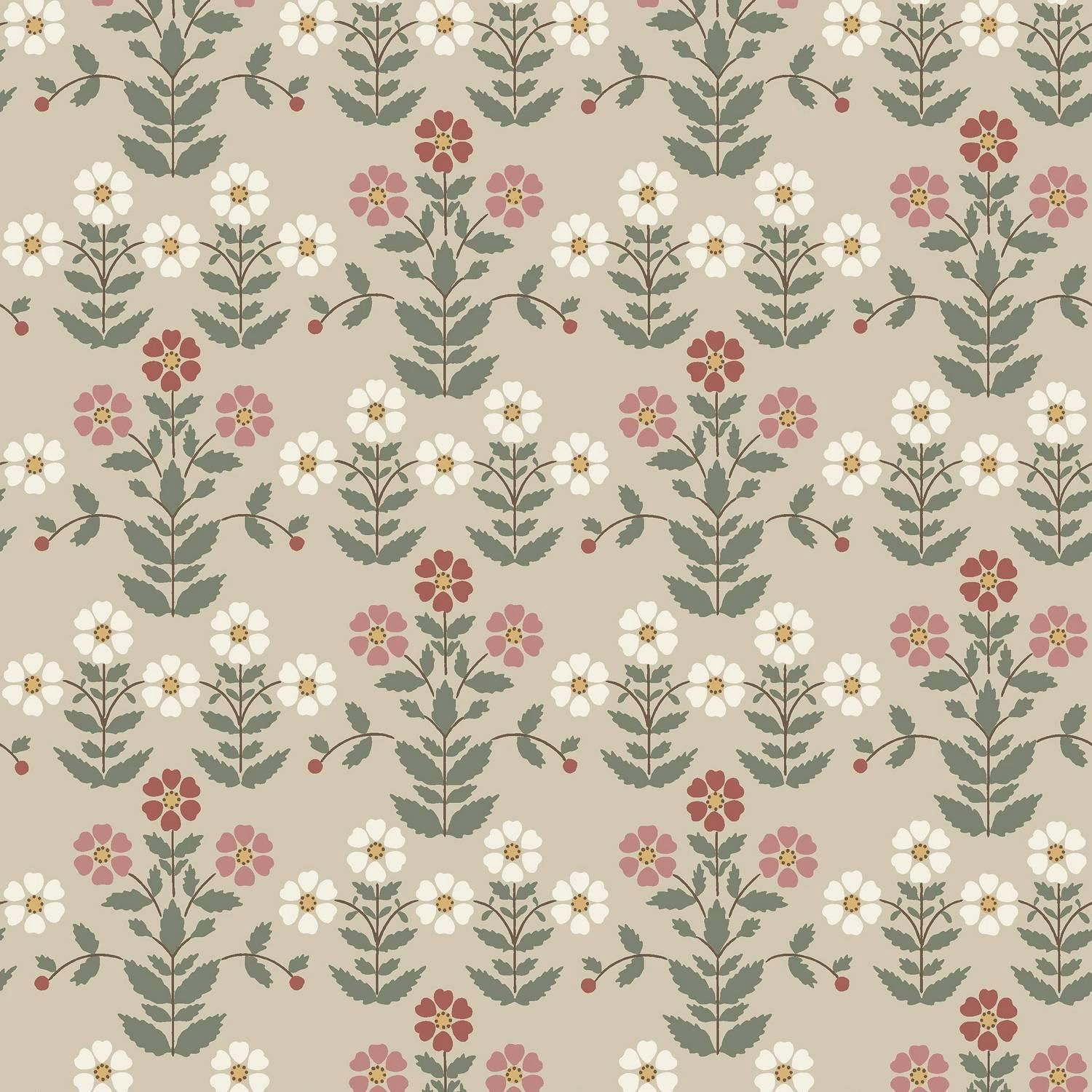 Tapet Boråstapeter Sippor 4810