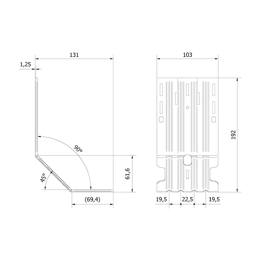 Bockstöd LK Systems UNI-golv / LK PEX rör