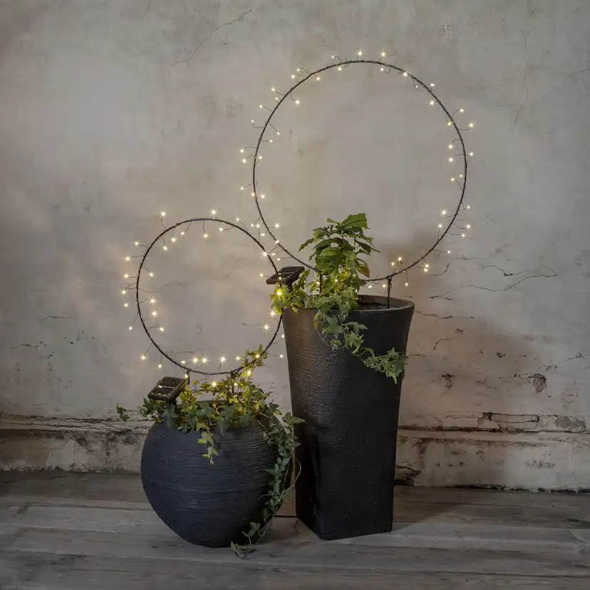 Solcellsdekoration Star Trading Barlumi 40 cm 40L