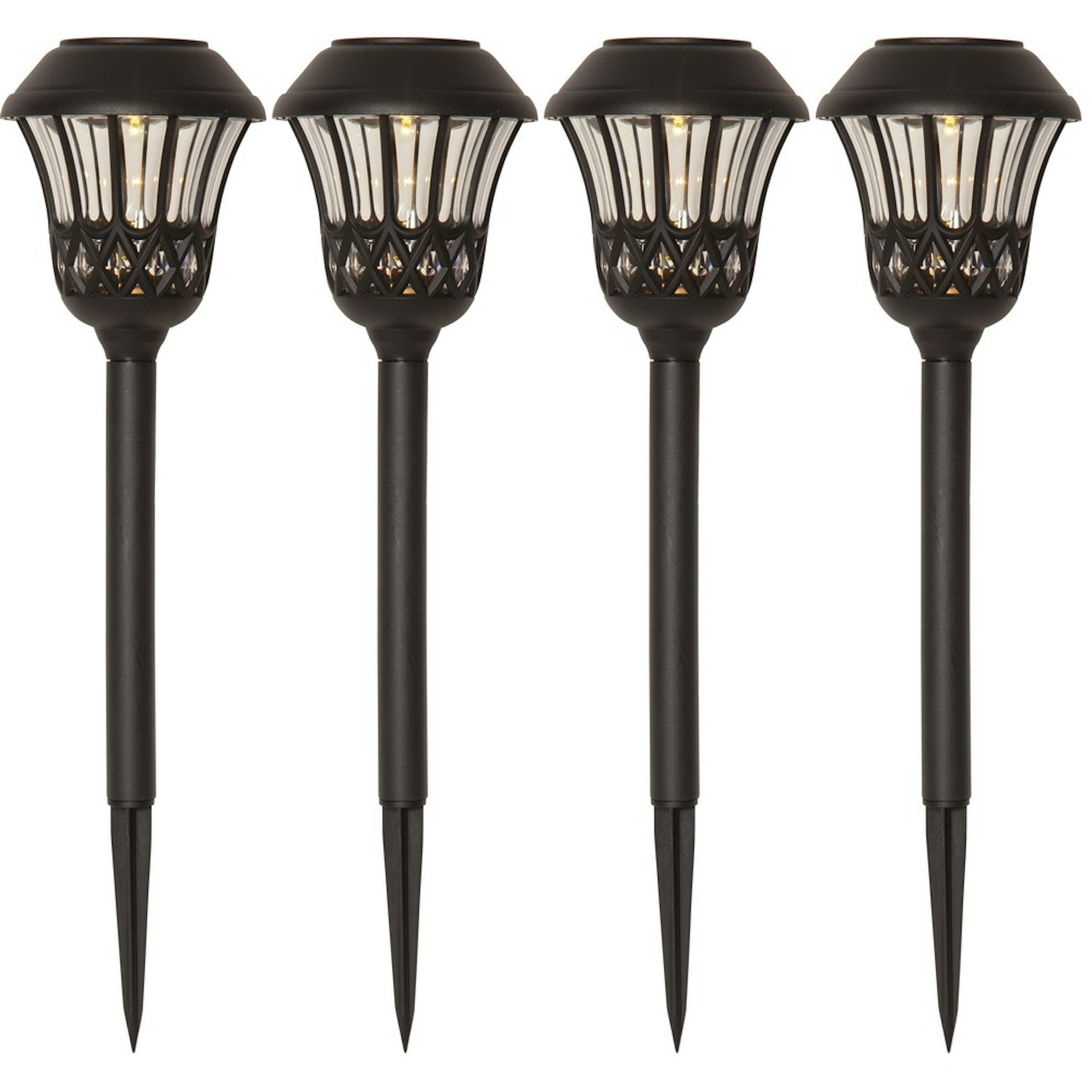 SolcellsPollare Star Trading 4pLaceGångBel