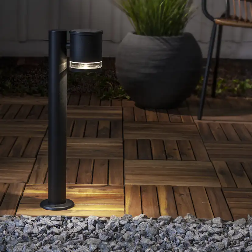 Solcell Pollare Star Trading Vienna LED