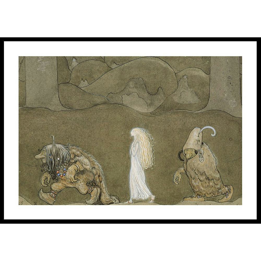 Poster Gallerix Prinsessan och Trollen av John Bauer