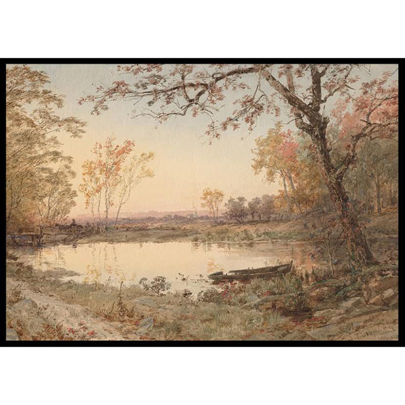 Poster Gallerix Hastings On Hudson By Jasper F Cropsey