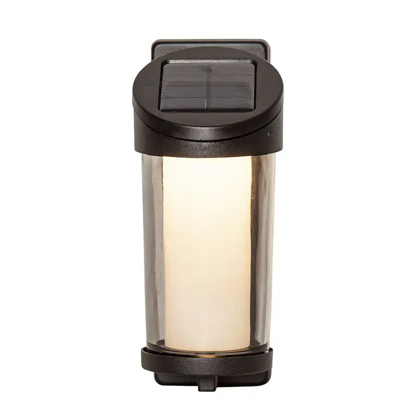 Solcell Vägglykta Star Trading Alippa LED