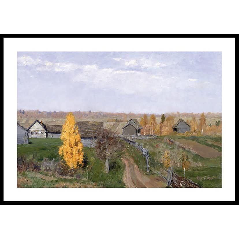 Poster Gallerix Golden Autumn By Isaac Levitan