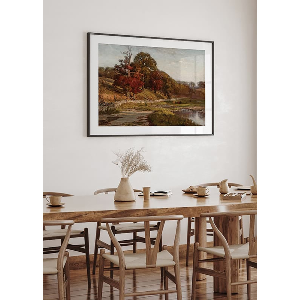 Poster Gallerix Oaks of Vernon By Theodore Clement Steele