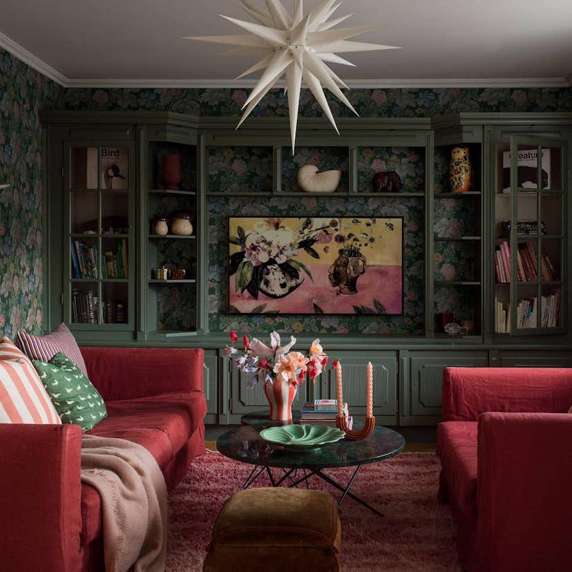 Tapet Boråstapeter Carnation Garden 4834