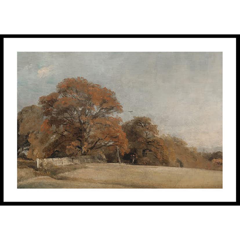Poster Gallerix An Autumnal Landscape At East Bergholt By John Constable