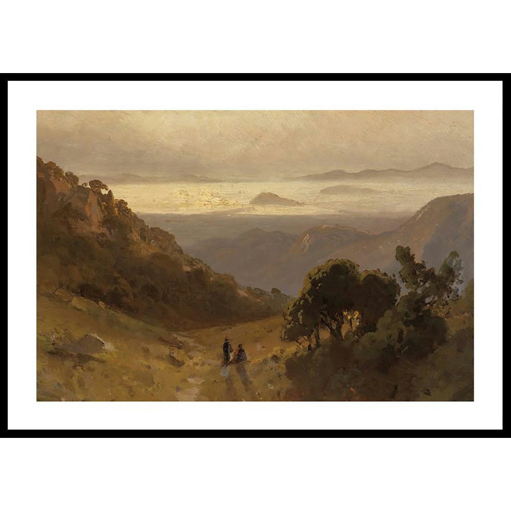 Poster Gallerix The Golden Gate By William Keith