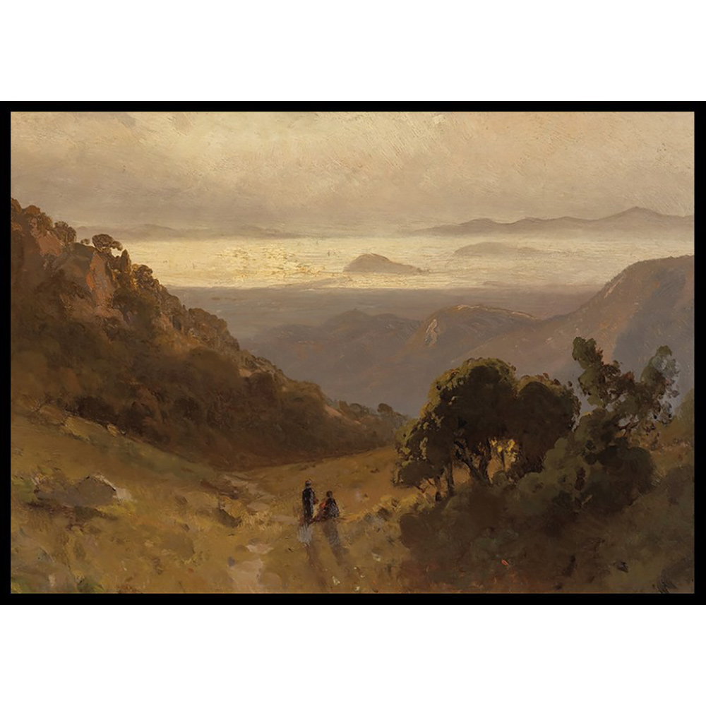 Poster Gallerix The Golden Gate By William Keith