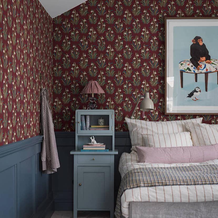 Tapet Boråstapeter Snödroppe 4837