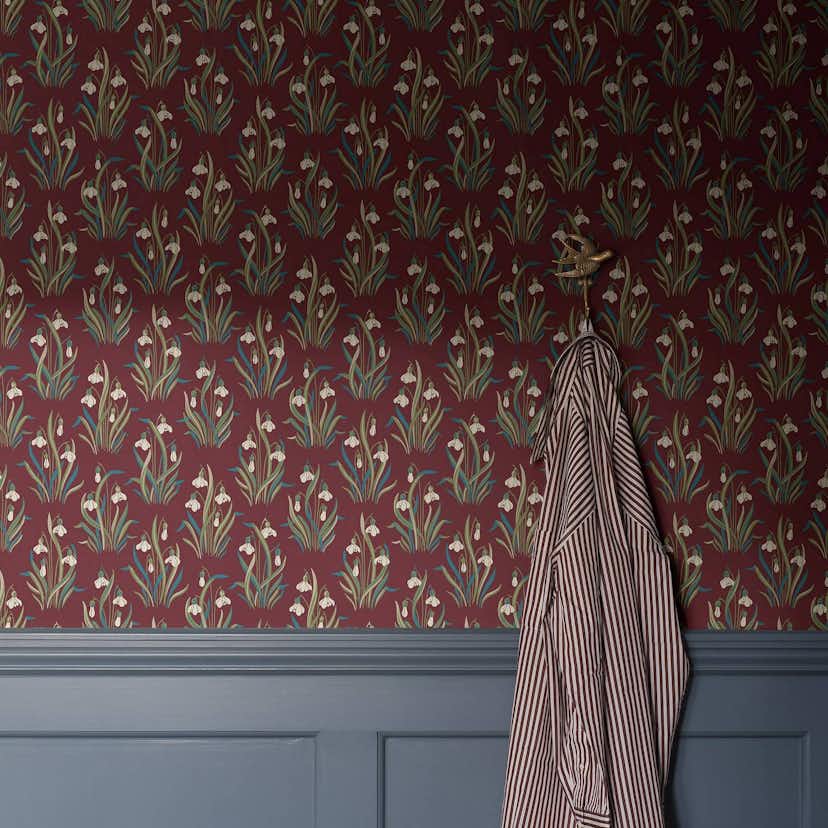 Tapet Boråstapeter Snödroppe 4837