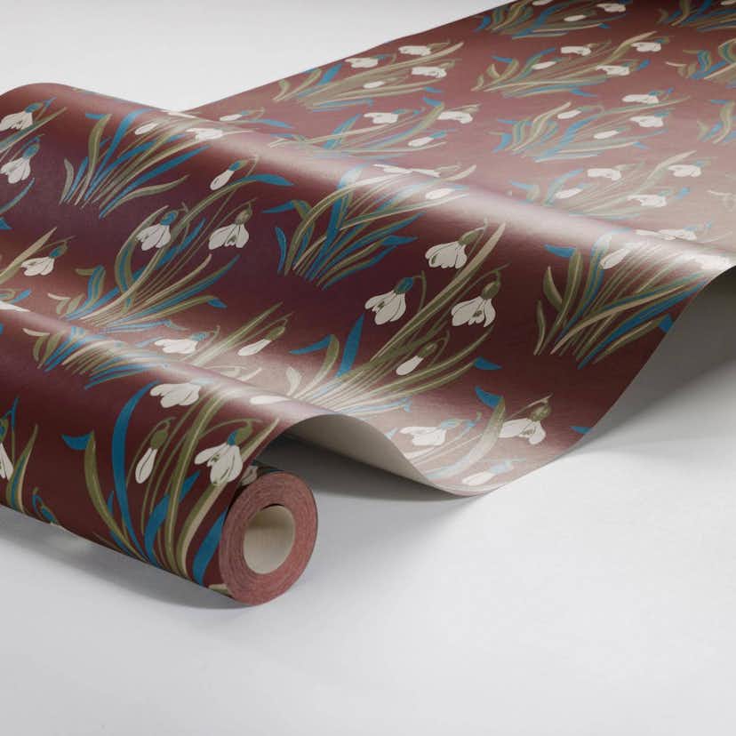 Tapet Boråstapeter Snödroppe 4837