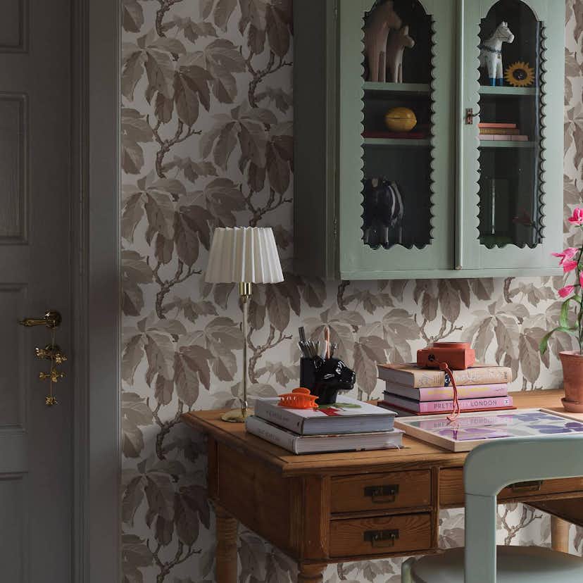 Tapet Boråstapeter Kastanj 4840