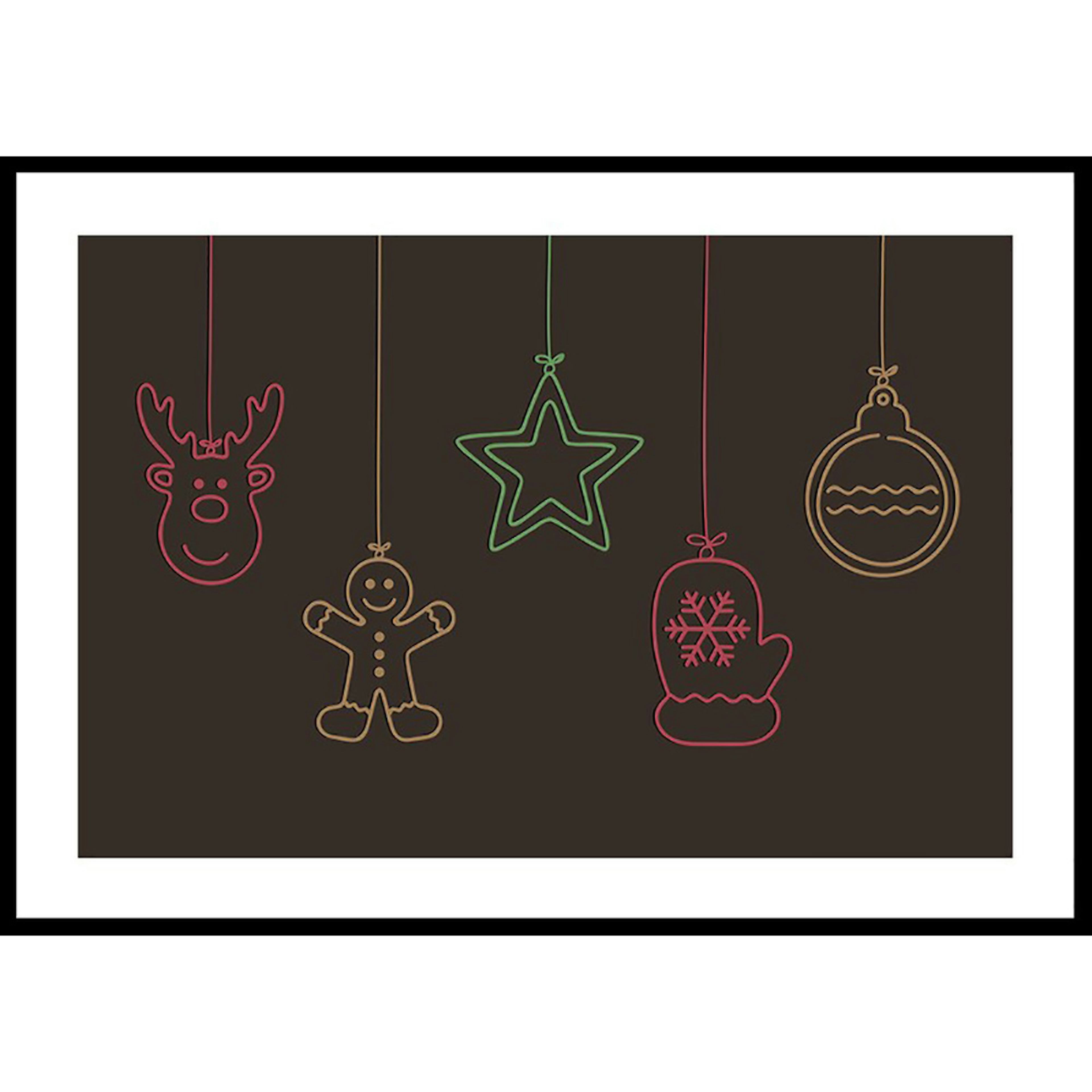 Poster Gallerix Kids Christmas Decorations
