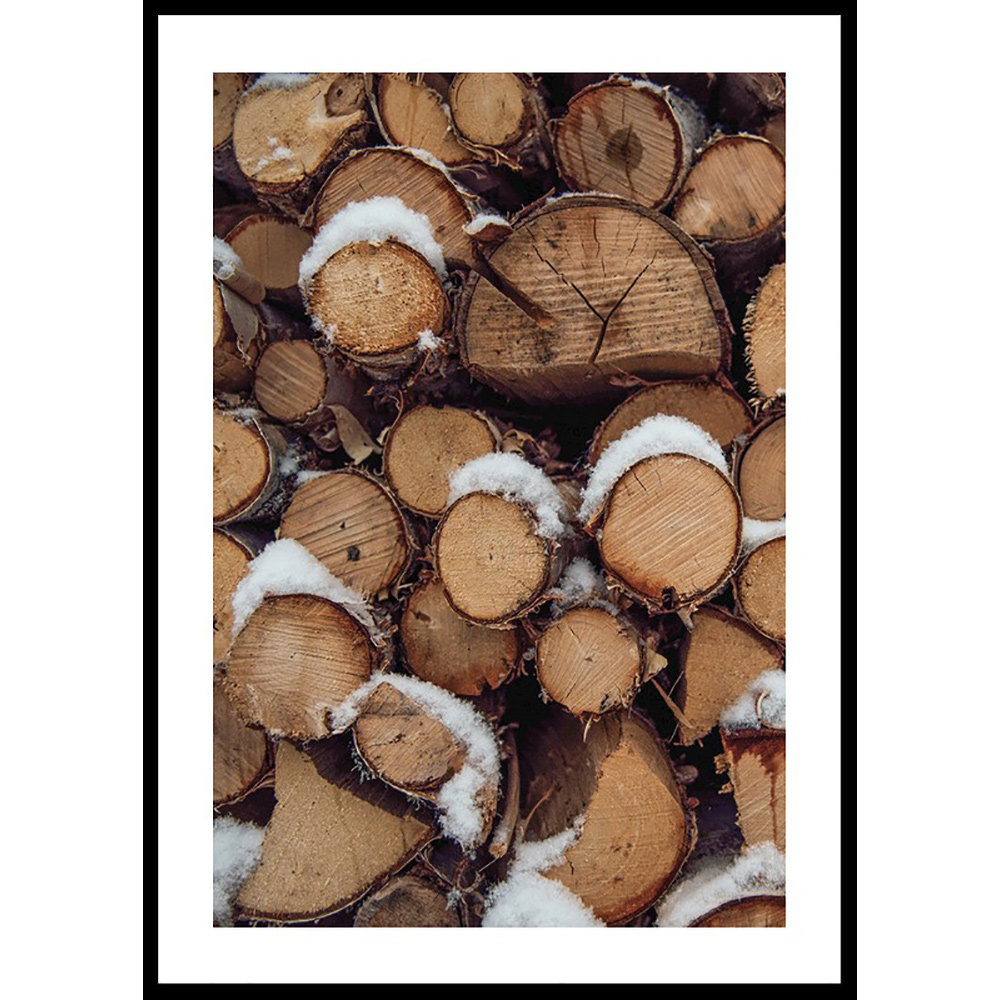 Poster Gallerix Wooden Logs