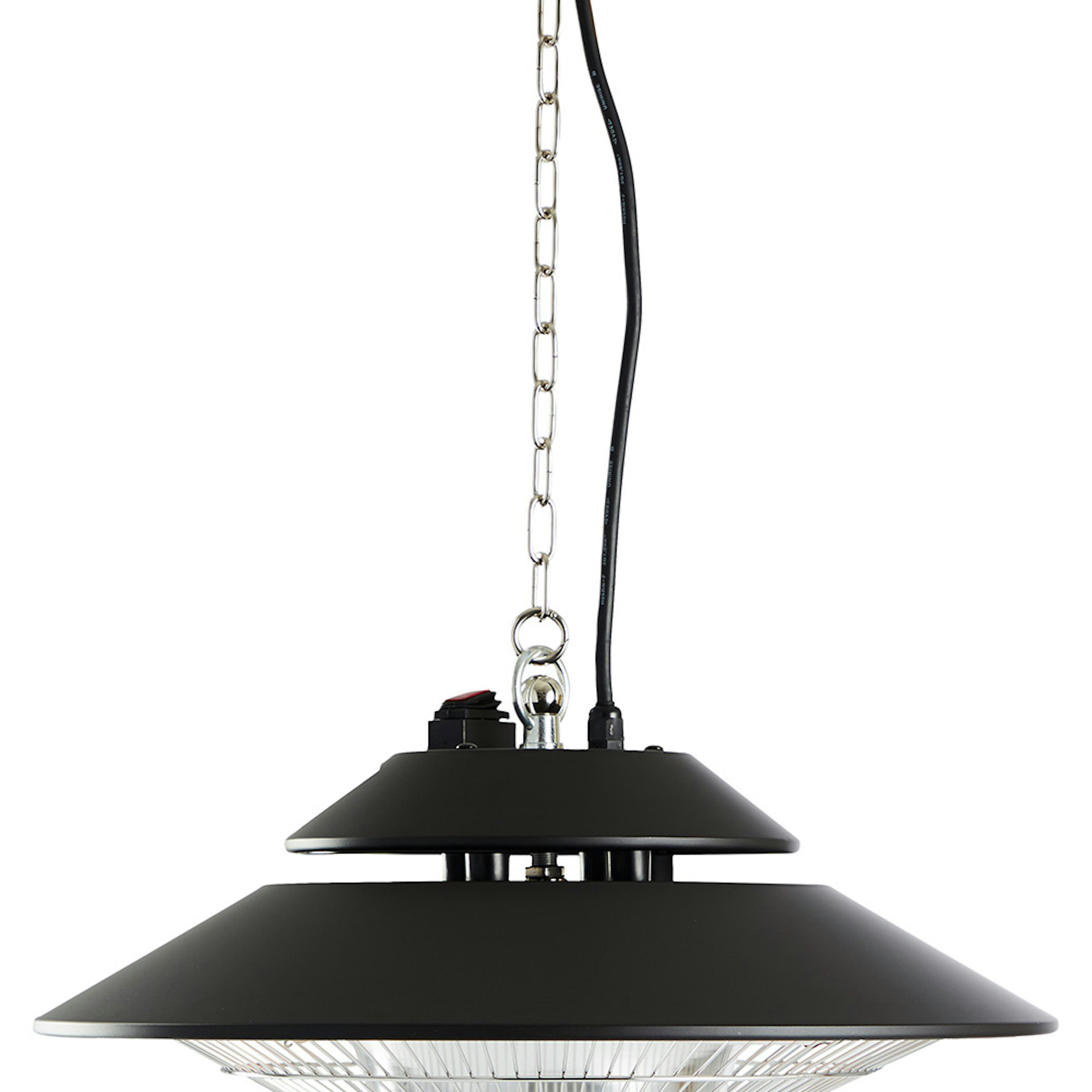 Infravärmare Outfit Bella Fjärrkontrollstyrd Hängande Terrassvärmare med Lampa