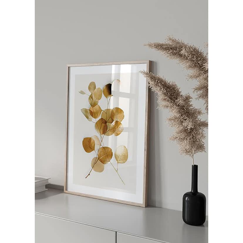Poster Gallerix Eucalyptus Gold No4