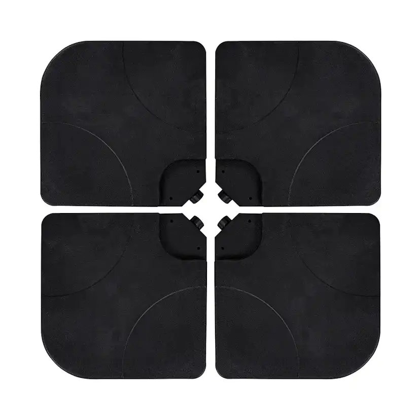 Parasollfot Outfit Elsa med handtag 4-pack