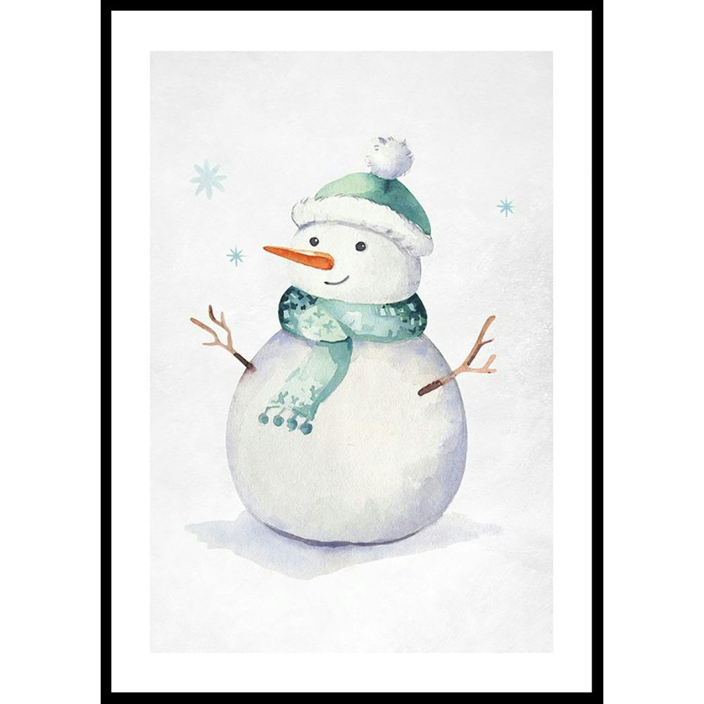 Poster Gallerix Happy Snowman