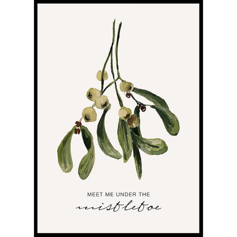 Poster Gallerix Under The Mistletoe