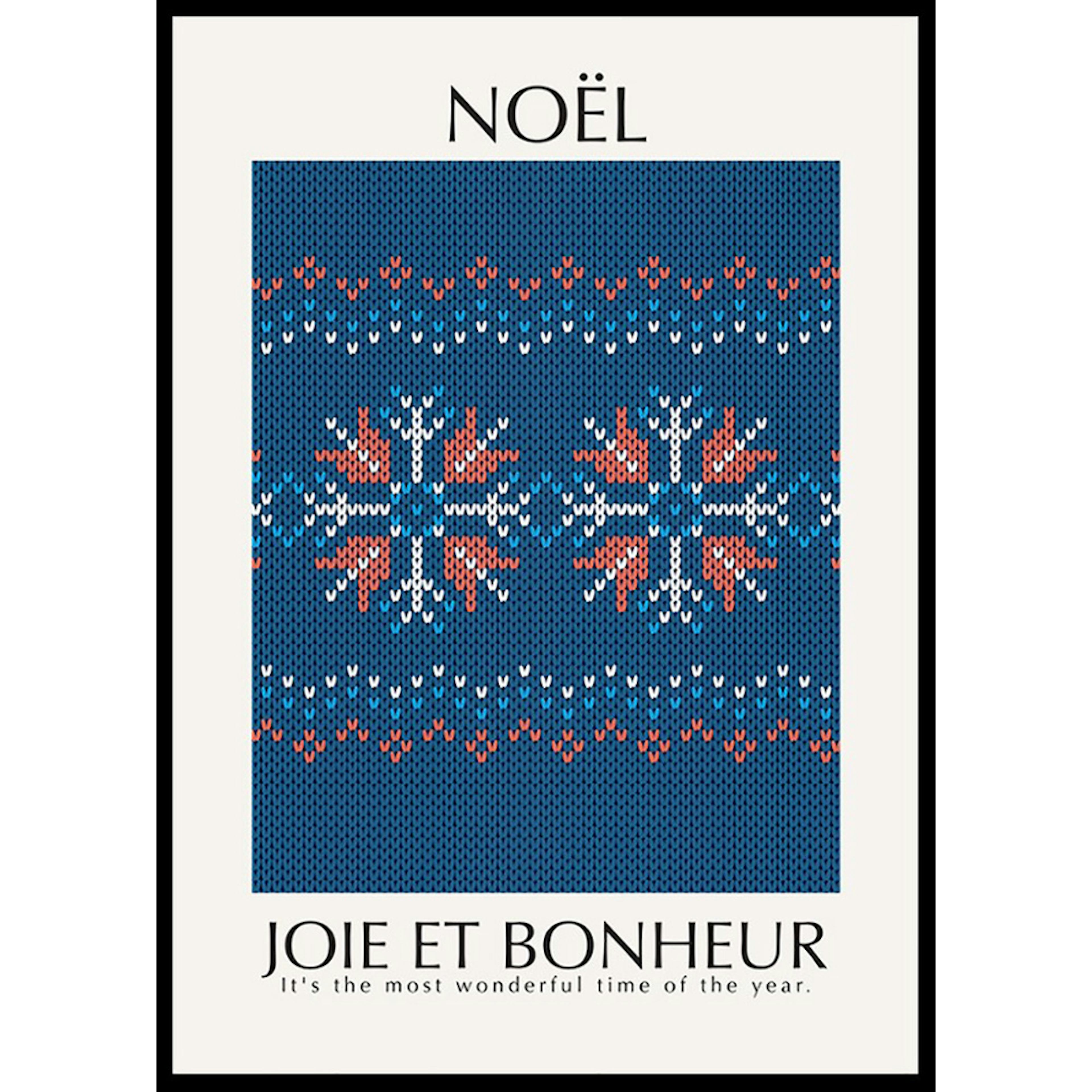 Poster Gallerix Noel Blue No2