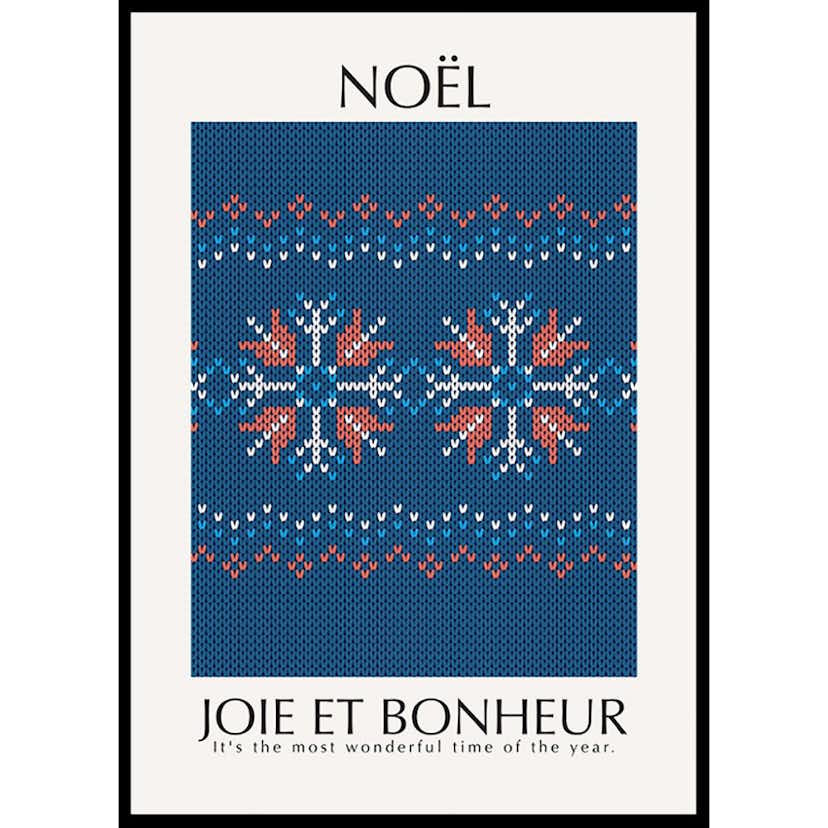 Poster Gallerix Noel Blue No2