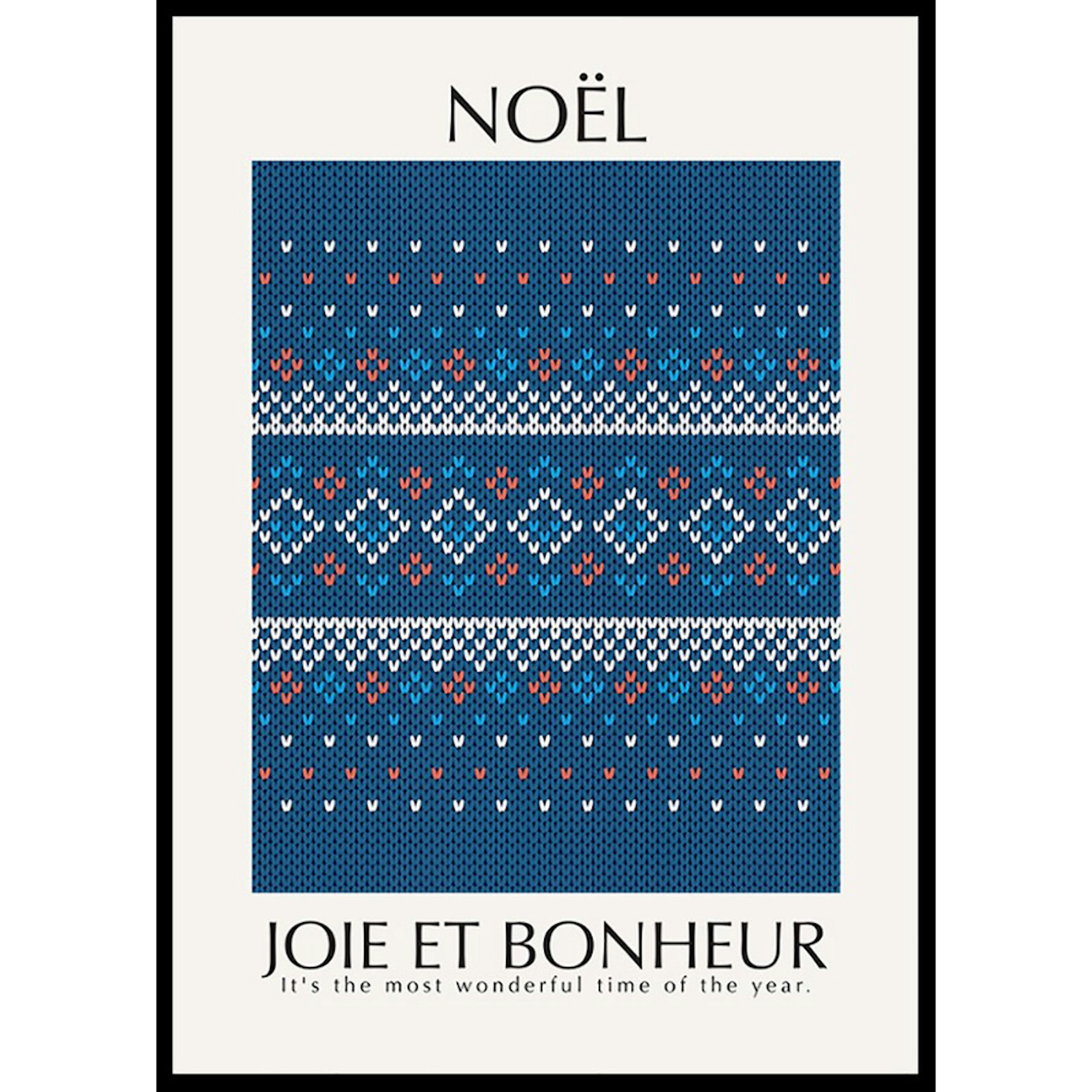 Poster Gallerix Noel Blue No1