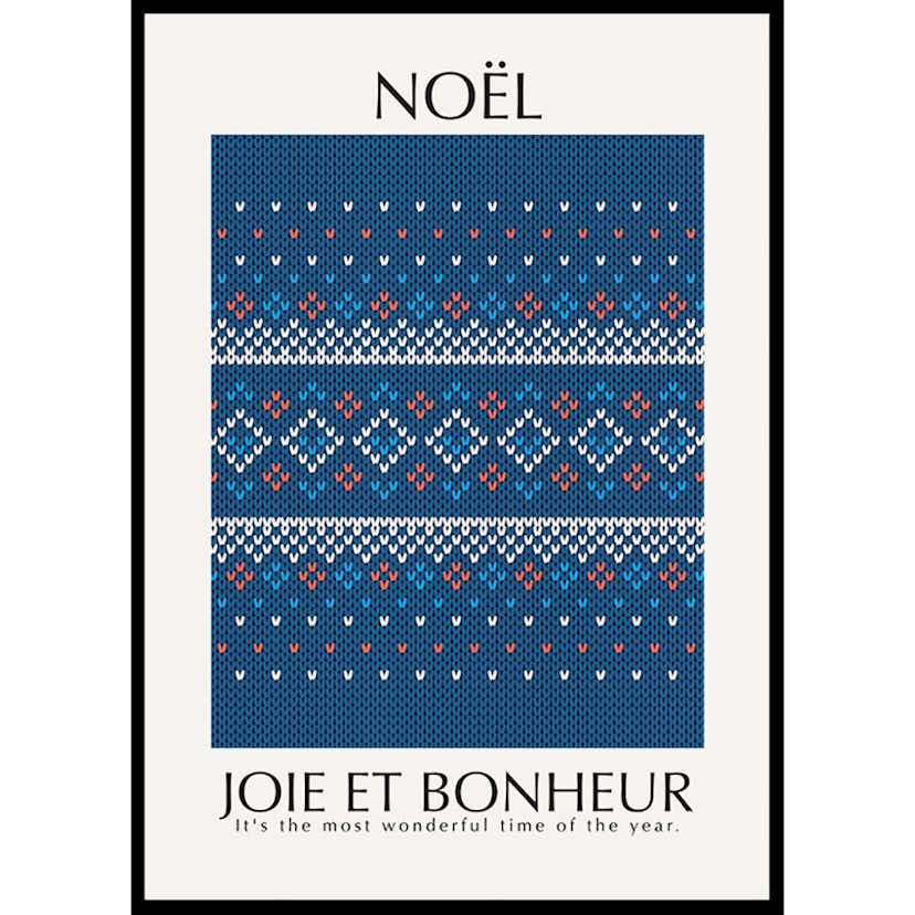 Poster Gallerix Noel Blue No1