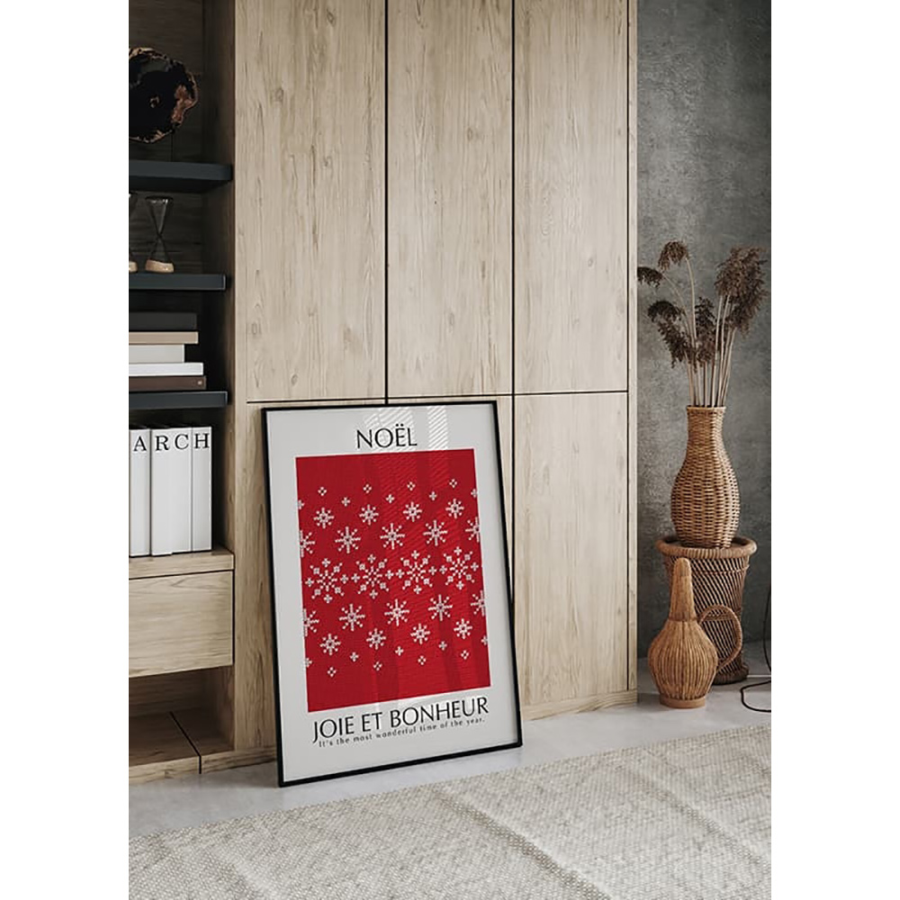 Poster Gallerix Noel Red No2