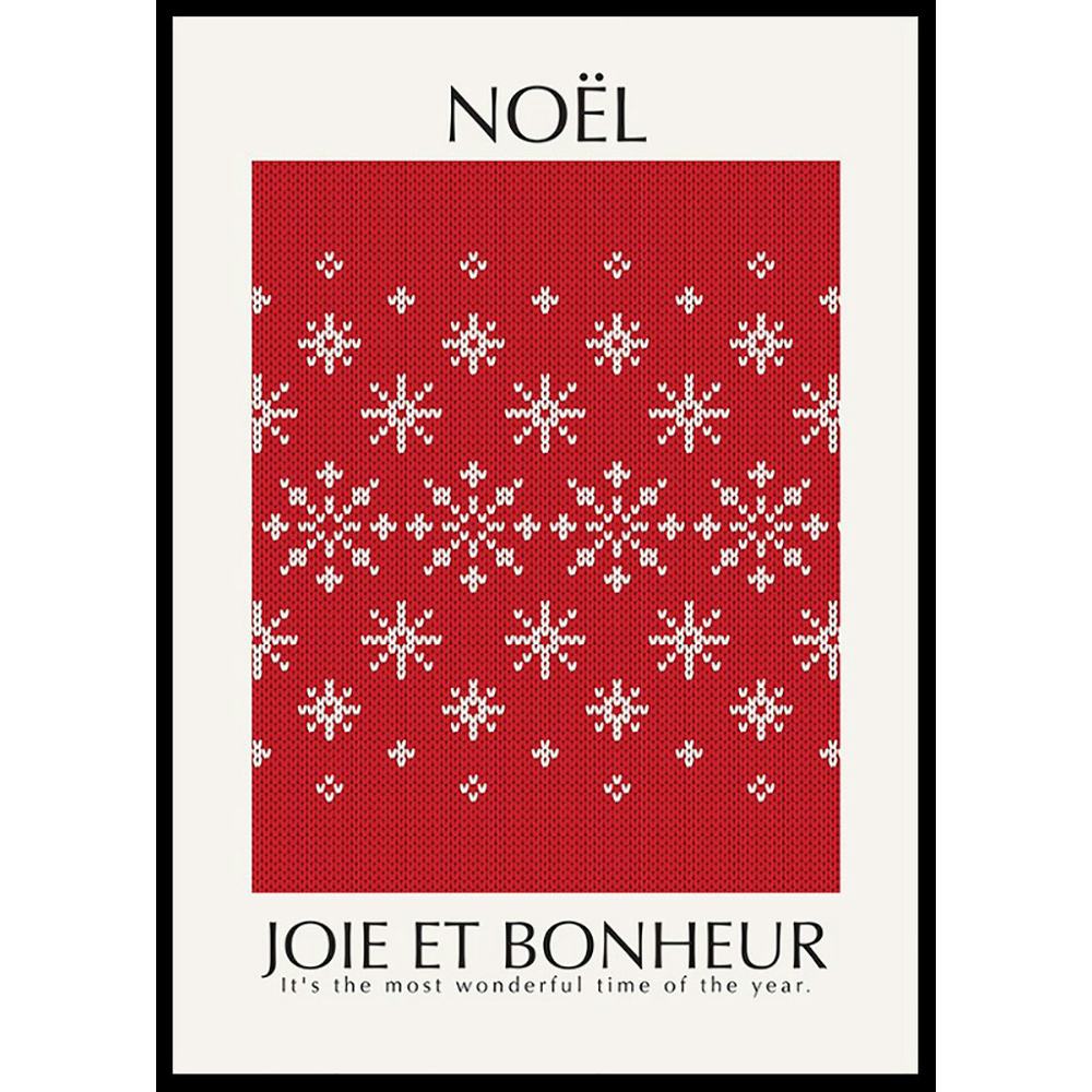 Poster Gallerix Noel Red No2