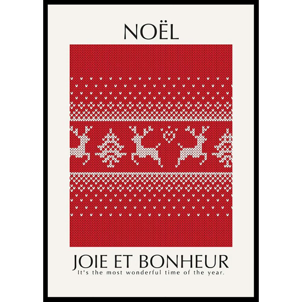 Poster Gallerix Noel Red No1