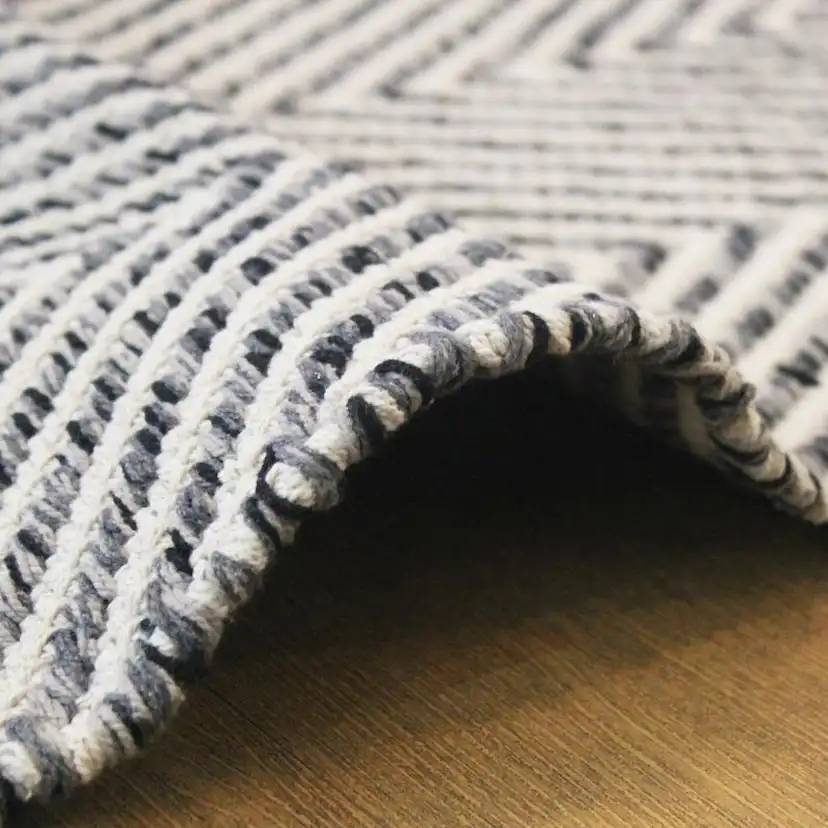 Handvävd Matta D-sign Tureten 510 Grå 160x230 cm