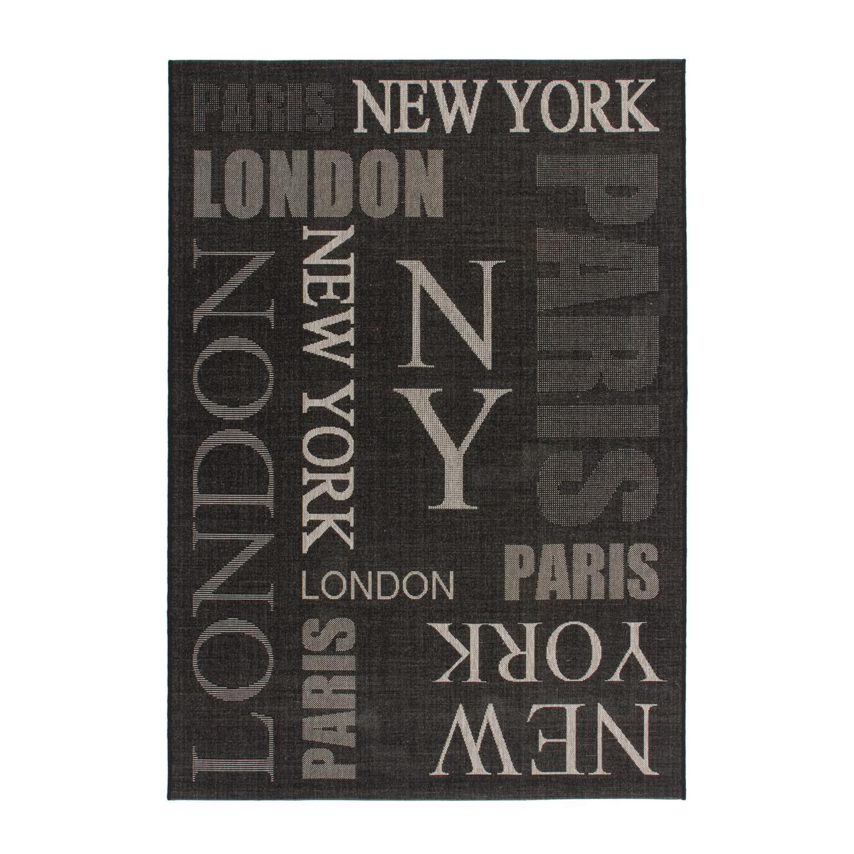 Flatvävd matta D-sign Manrseyry