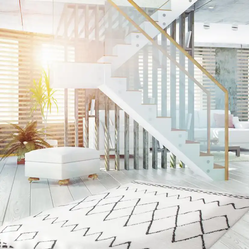 Friezematta D-sign Port Te Svart