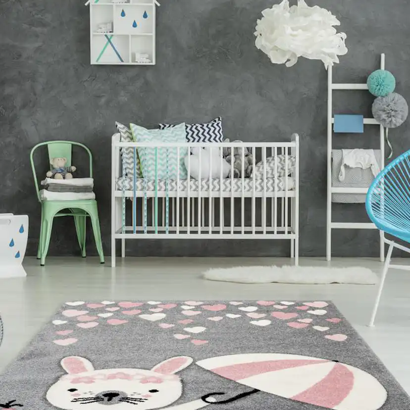 Barnmatta D-sign Renbarre Rosa