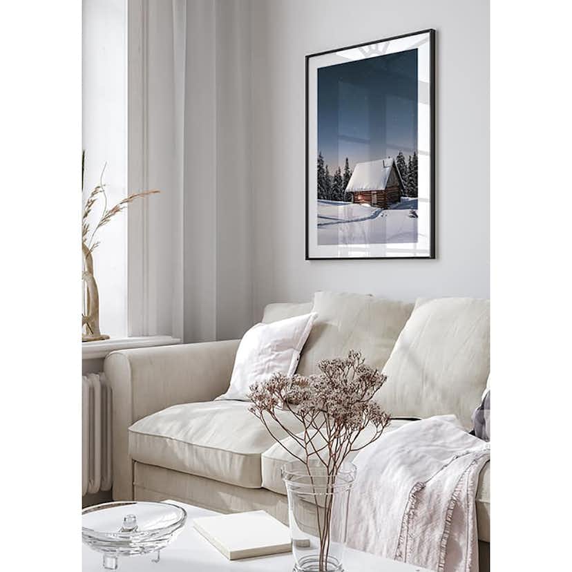 Poster Gallerix Cabin Under Stars