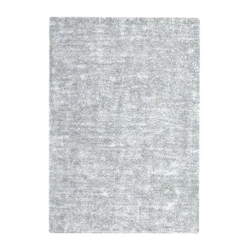 Handvävd matta D-sign Lynnmel Pol Grå/Silver