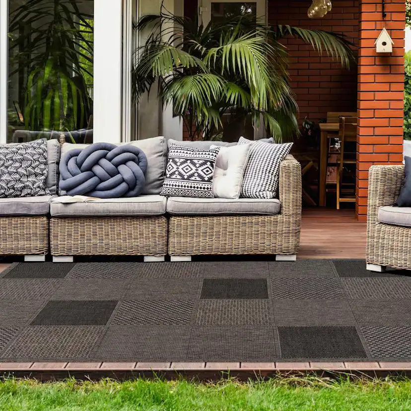 Flatvävd matta D-sign Northultet