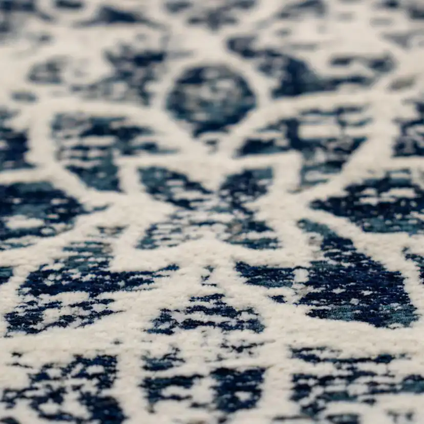 Handvävd matta D-sign Yorklomnorquay Farn Grå